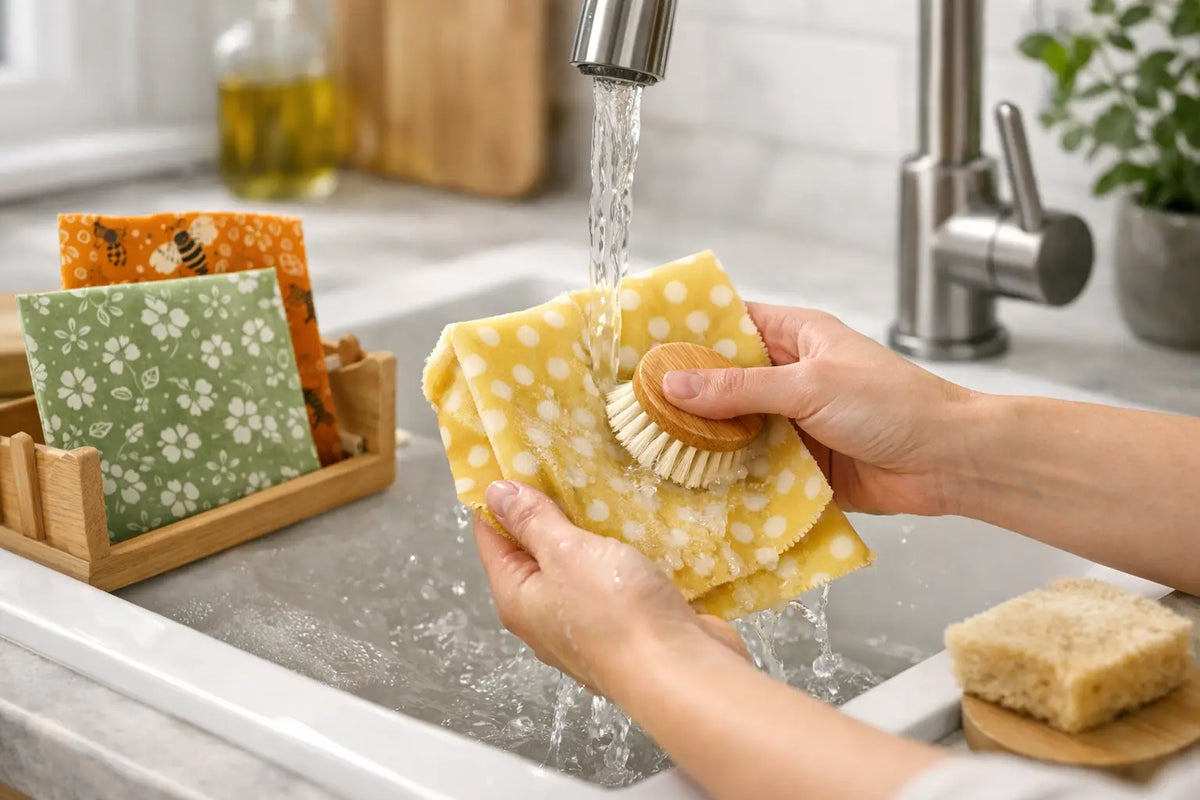 How to Wash Beeswax Wraps Without Ruining Them