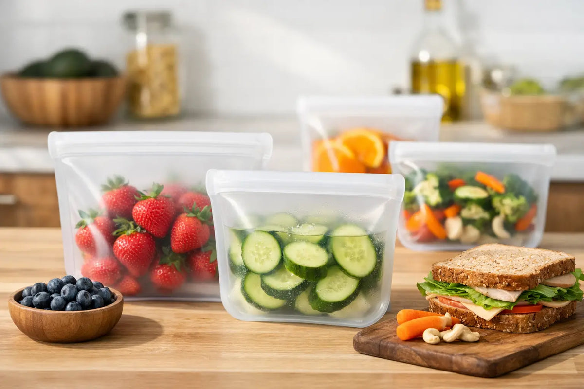 Are Reusable Silicone Bags Safe for Everyday Food?