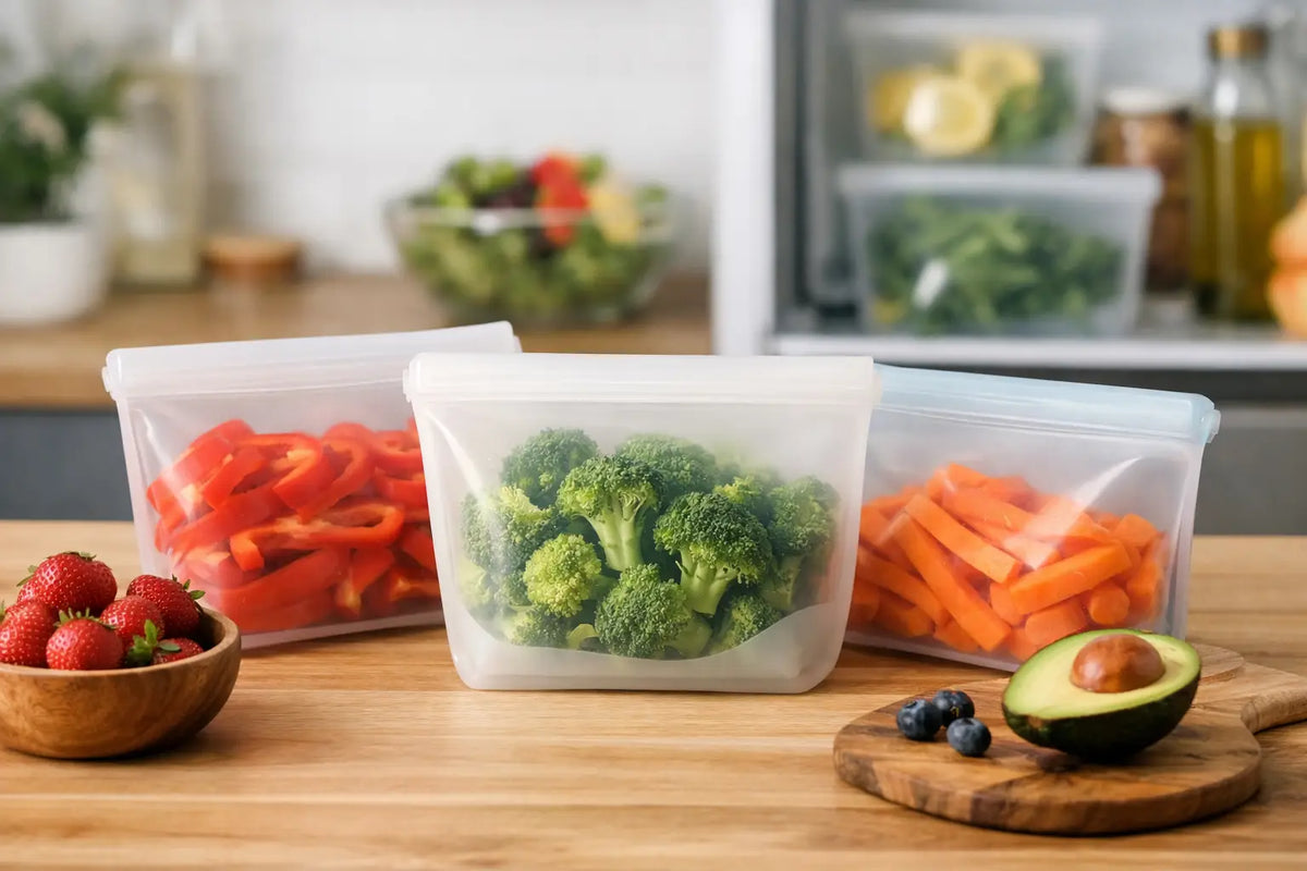 Reusable Silicone Food Storage Bags That Work
