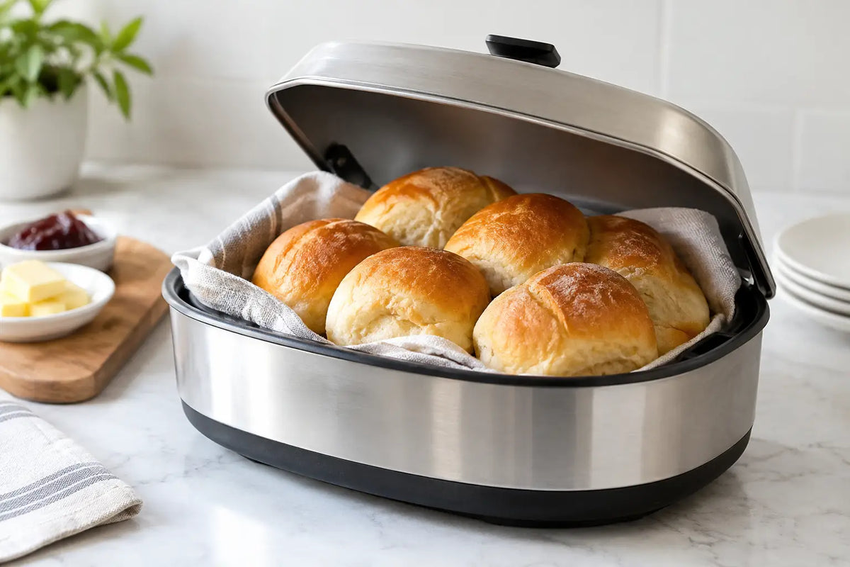 How to Use a Bread Warmer Without Soggy Rolls