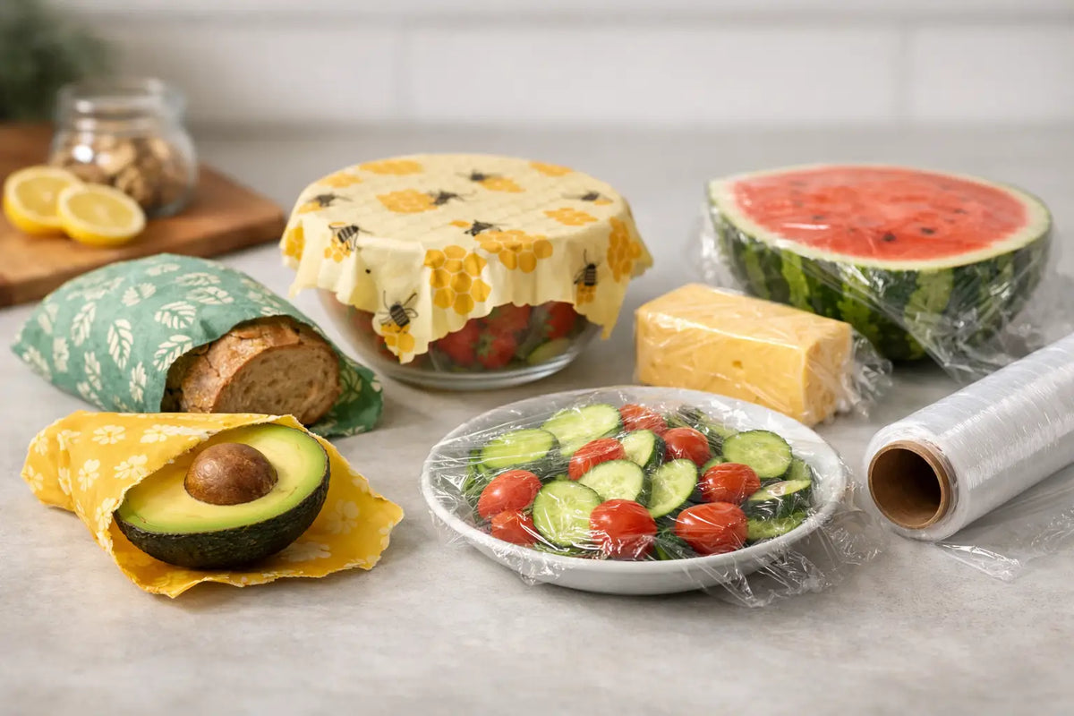 Beeswax Wraps Versus Plastic Wrap for Food Storage