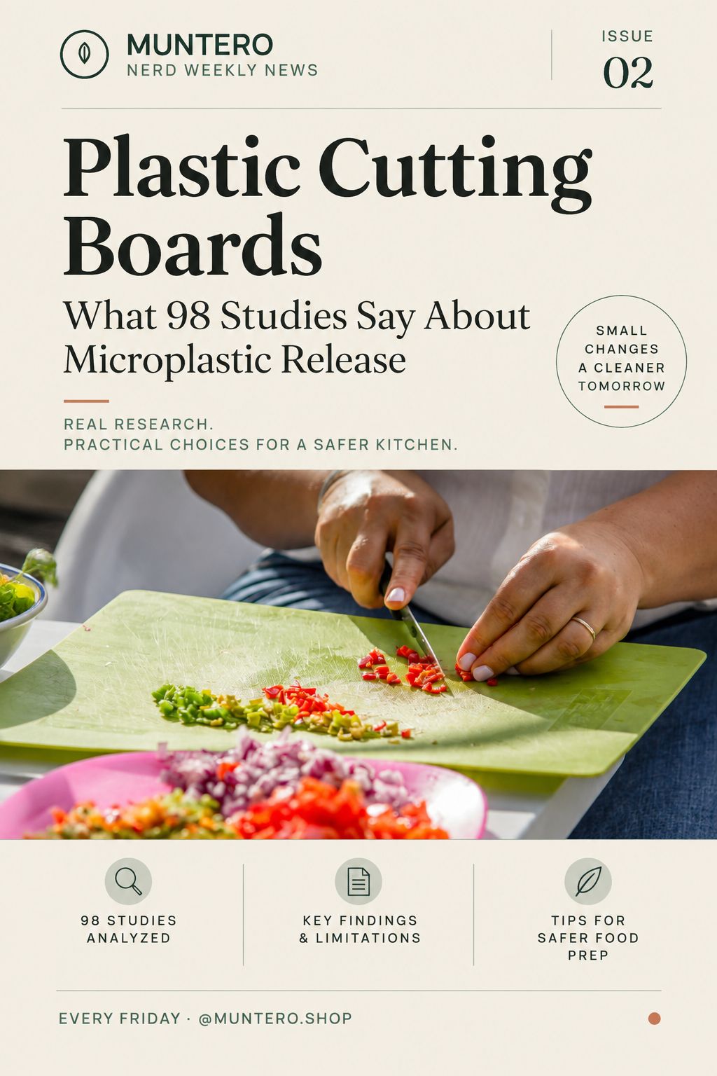 Plastic Cutting Boards - What 98 Studies Say About Microplastic Release