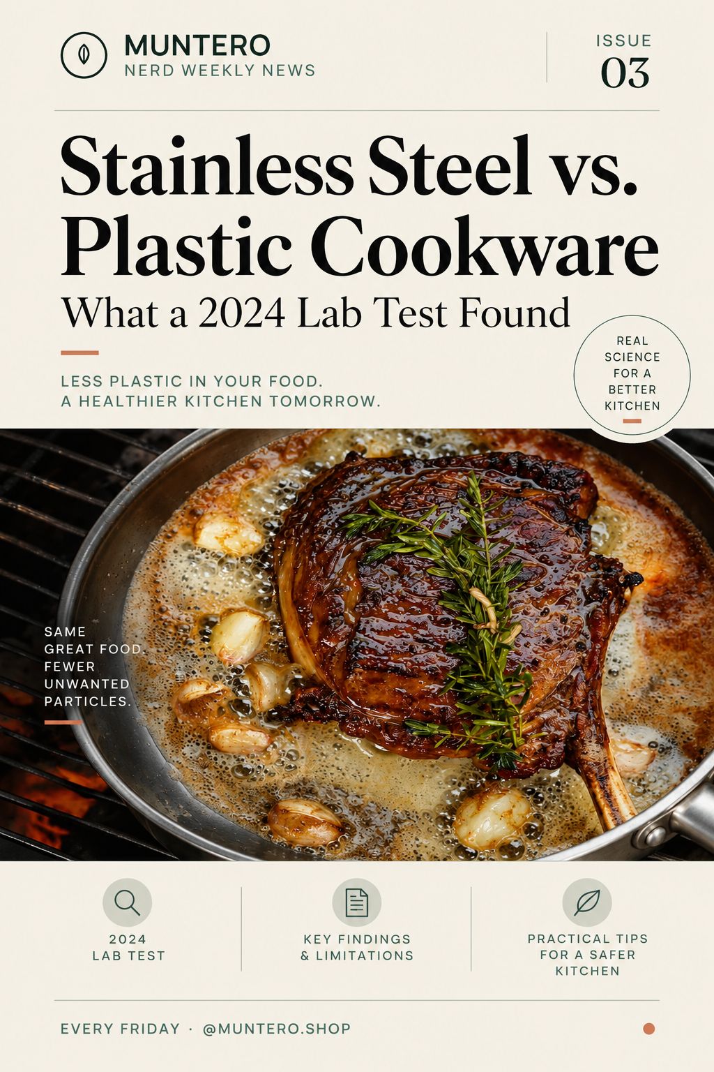 Stainless Steel vs. Plastic Cookware - What a 2024 Lab Test Found