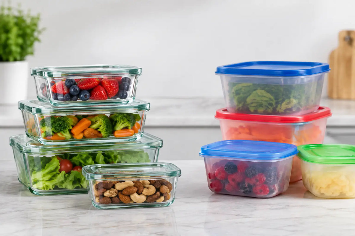 Glass Versus Plastic Containers for Everyday Use