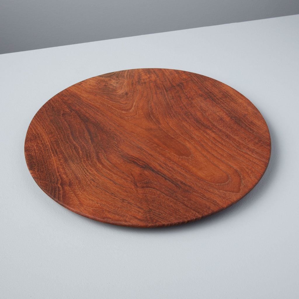 Teak Dinner Plate-0