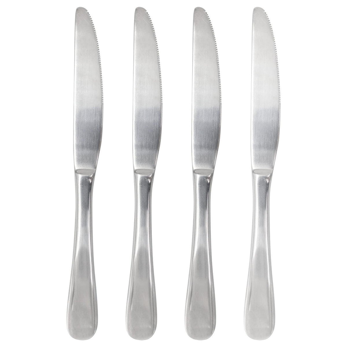 Gibson Home Manchester 4 Piece Stainless Steel Dinner Knife Set-0