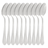 Gibson Home Hillside Daisies 10 Piece Stainless Steel Teaspoon Set