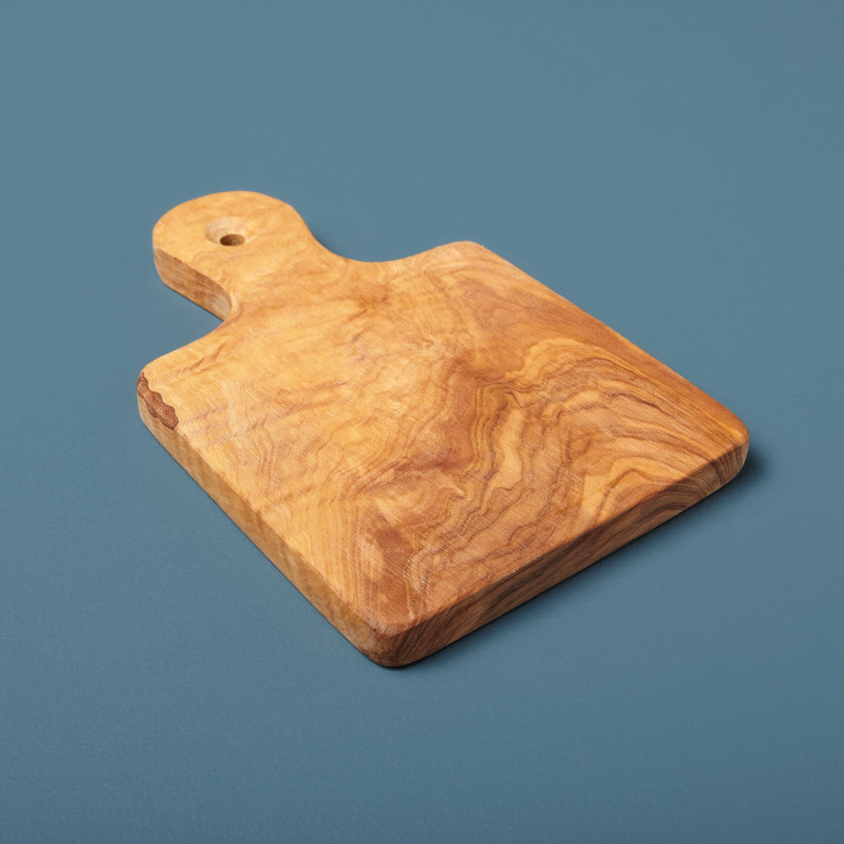 Mini Square Olive Wood Board-1