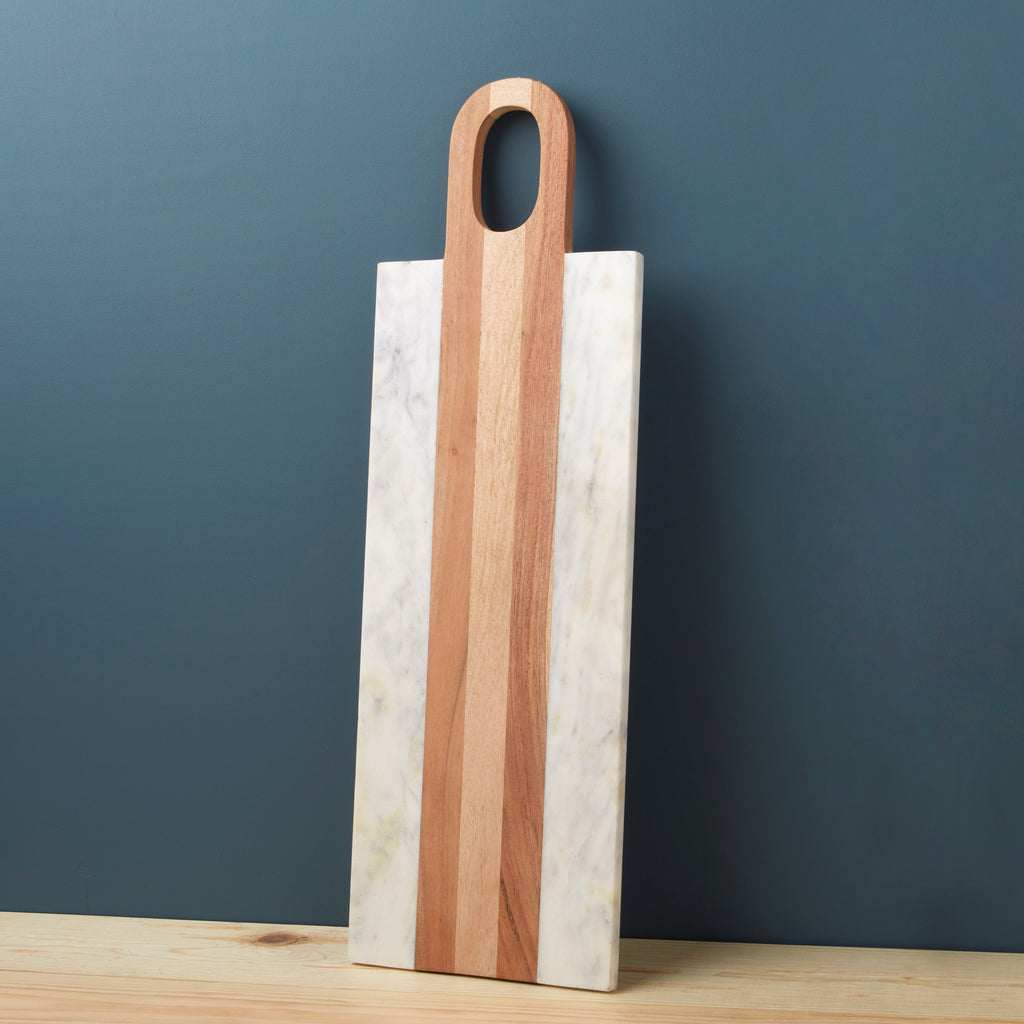 Moa Marble & Wood Long Board-0