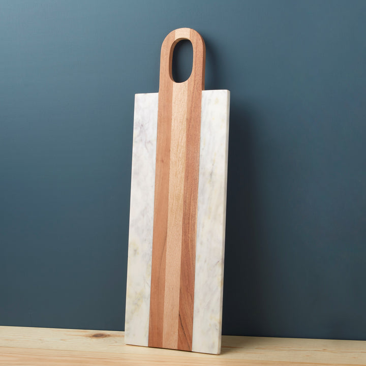 Moa Marble & Wood Long Board-0