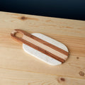 Moa Marble & Wood Oval Board-0