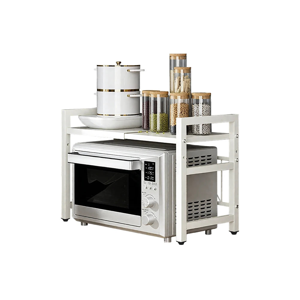Expandable Metal Microwave Shelf