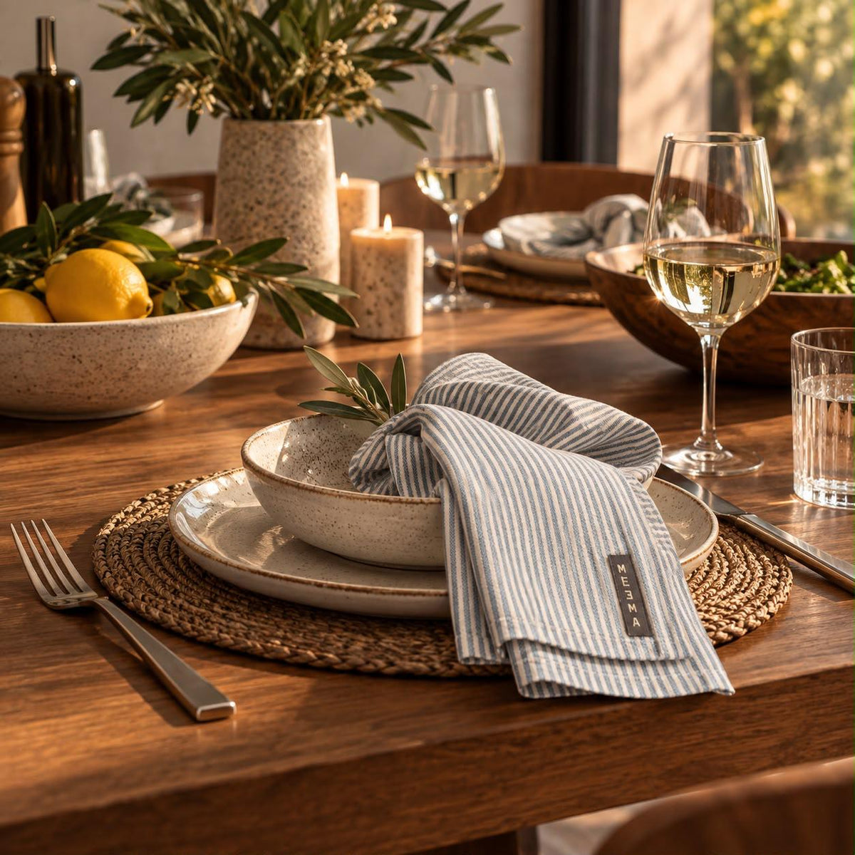 Cotton Cloth Napkins, Set of 4