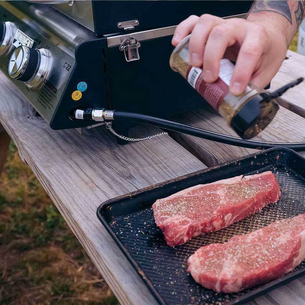 G22 | Stainless Tabletop Propane Gas Grill-3