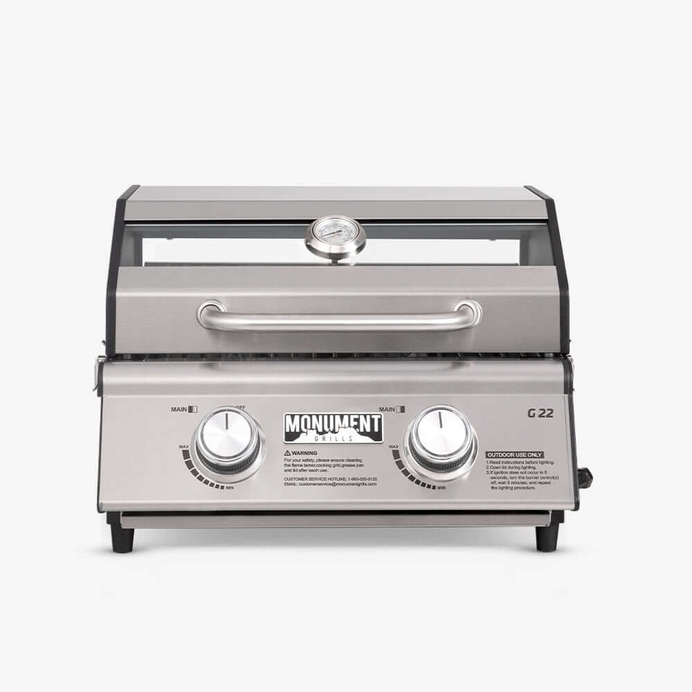 G22 | Stainless Tabletop Propane Gas Grill-0