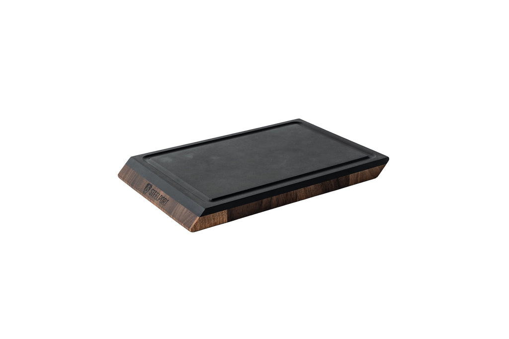 SteelCore™ 2-in-1 Walnut Cutting Board, 9"x6"-4