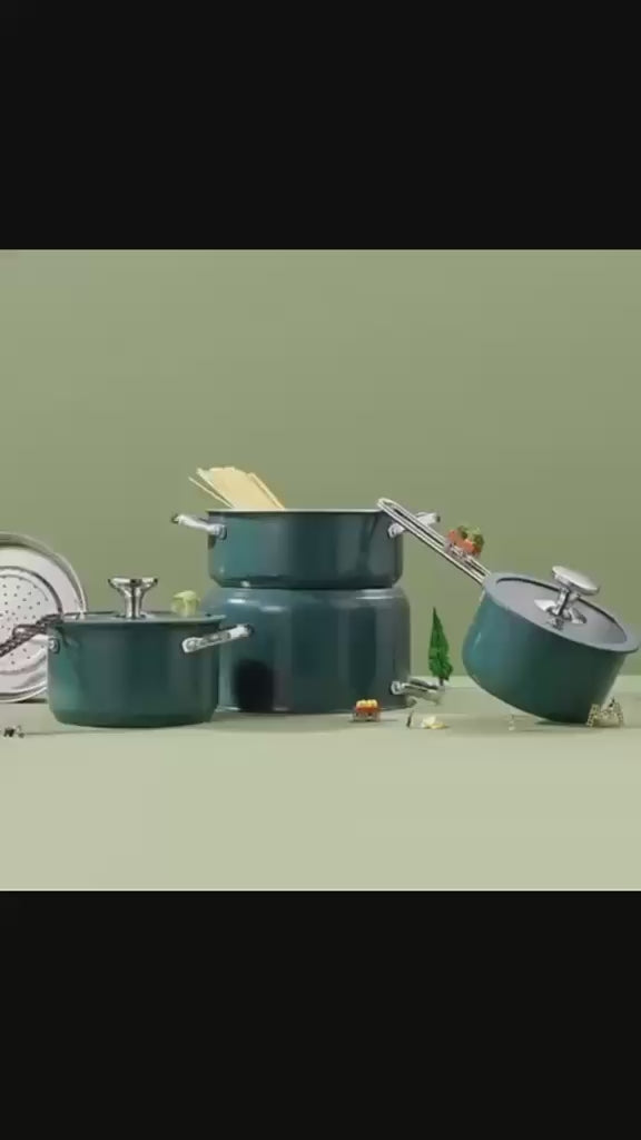 Stainless Steel Ceramic Cookware Set